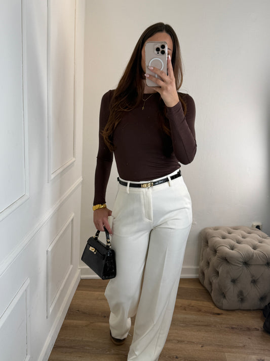 Hazel top bruin
