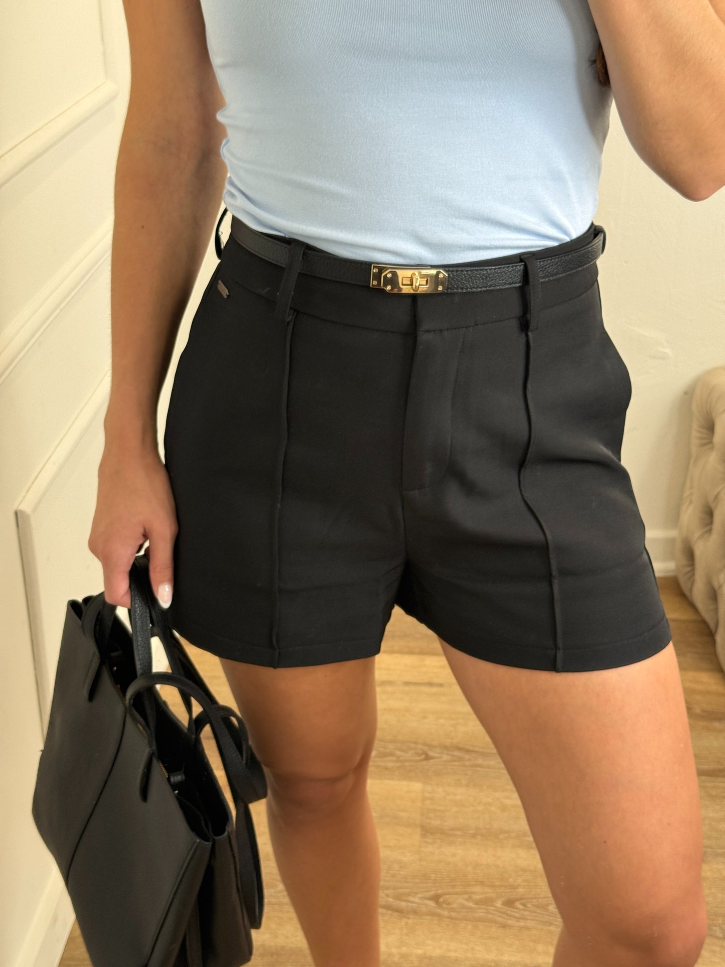 Piper short zwart