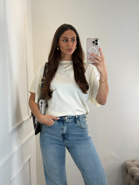 Millie top creme