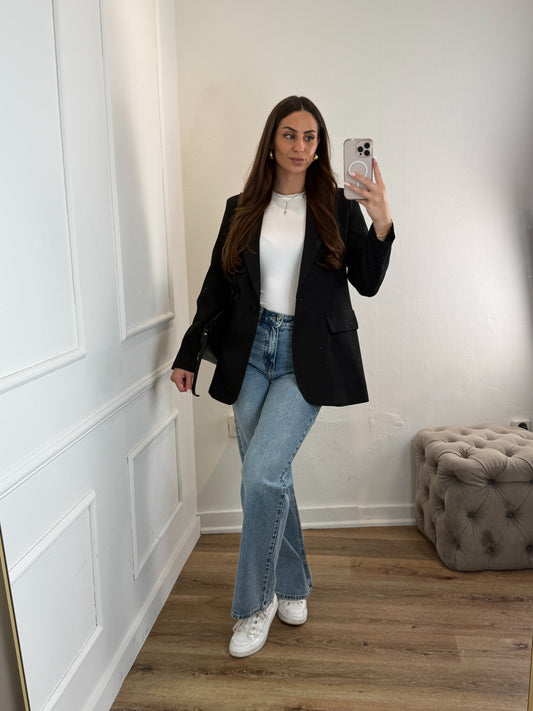 Stella blazer zwart