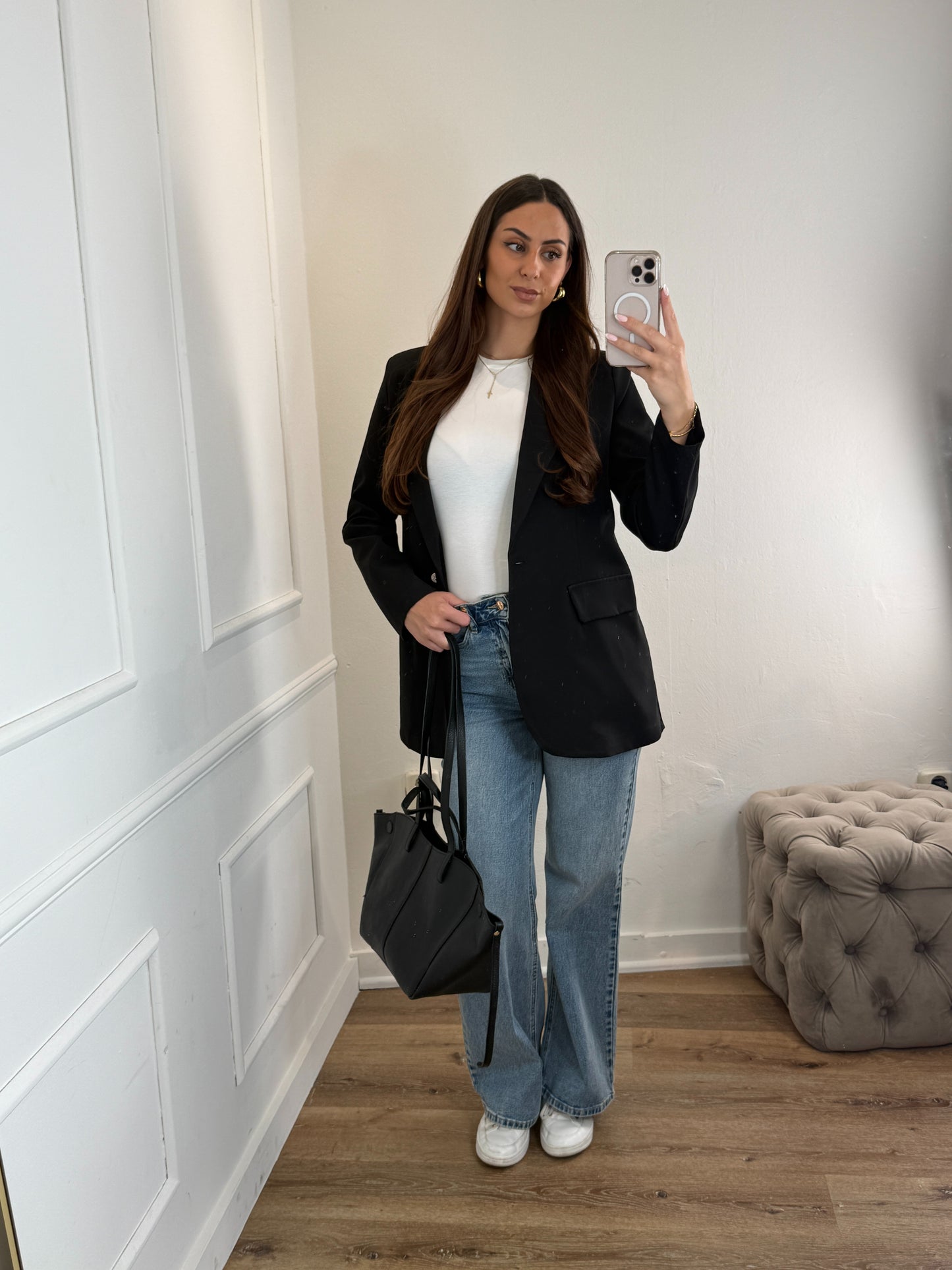 Stella blazer zwart