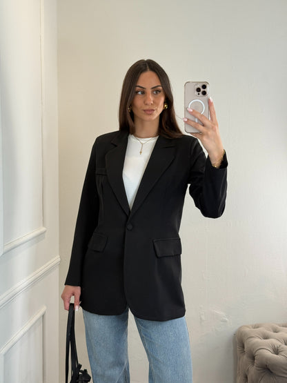 Stella blazer zwart