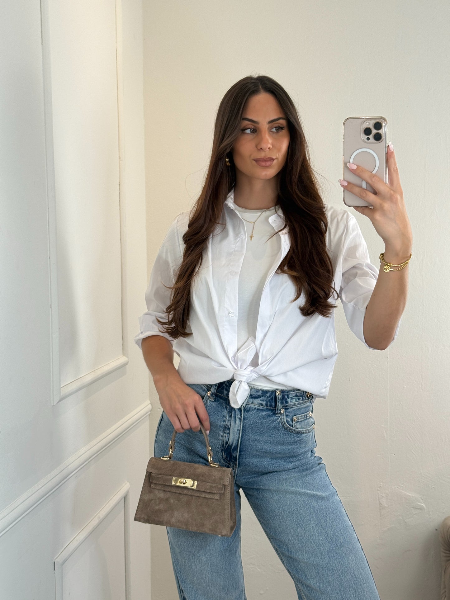 Elena blouse wit