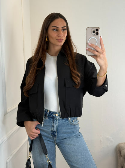 Sadie jas zwart