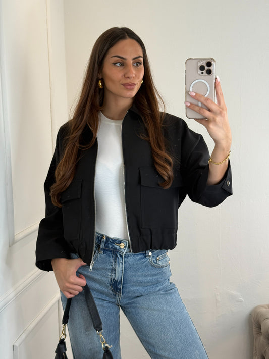 Sadie jas zwart