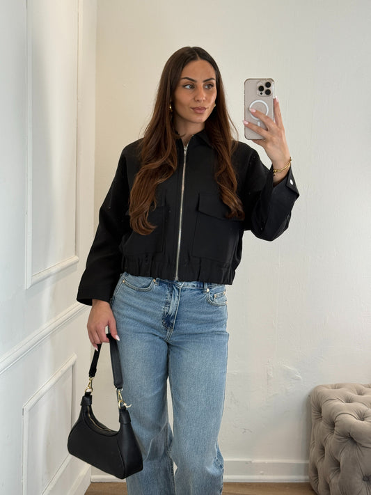 Sadie jas zwart