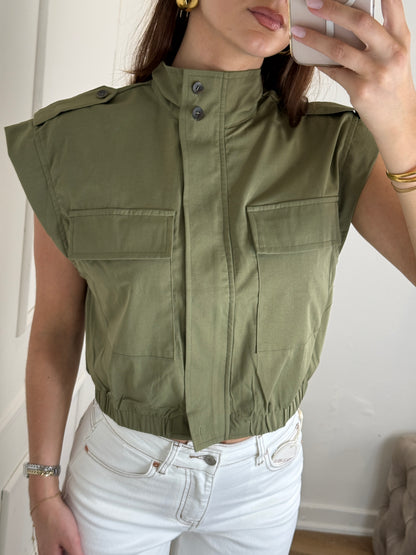Josie Gilet Groen