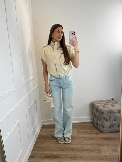 Josie Gilet Beige