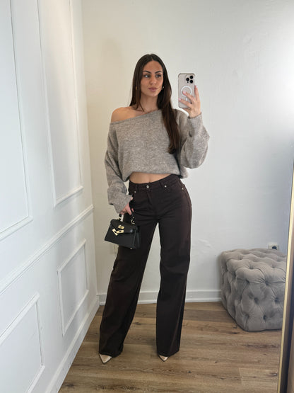 Hadley Trui Taupe