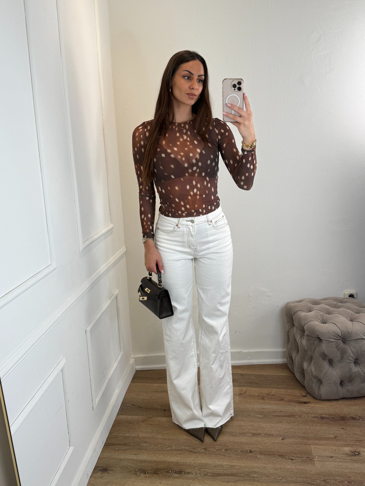 Wren Mesh Top Bambi