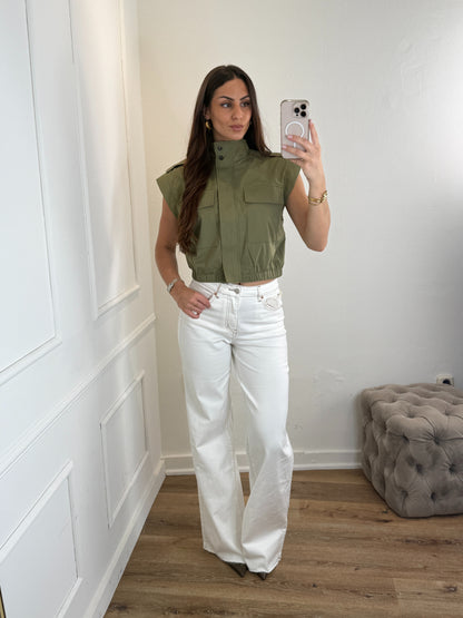 Josie Gilet Groen