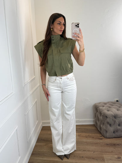 Josie Gilet Groen