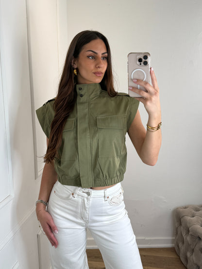 Josie Gilet Groen