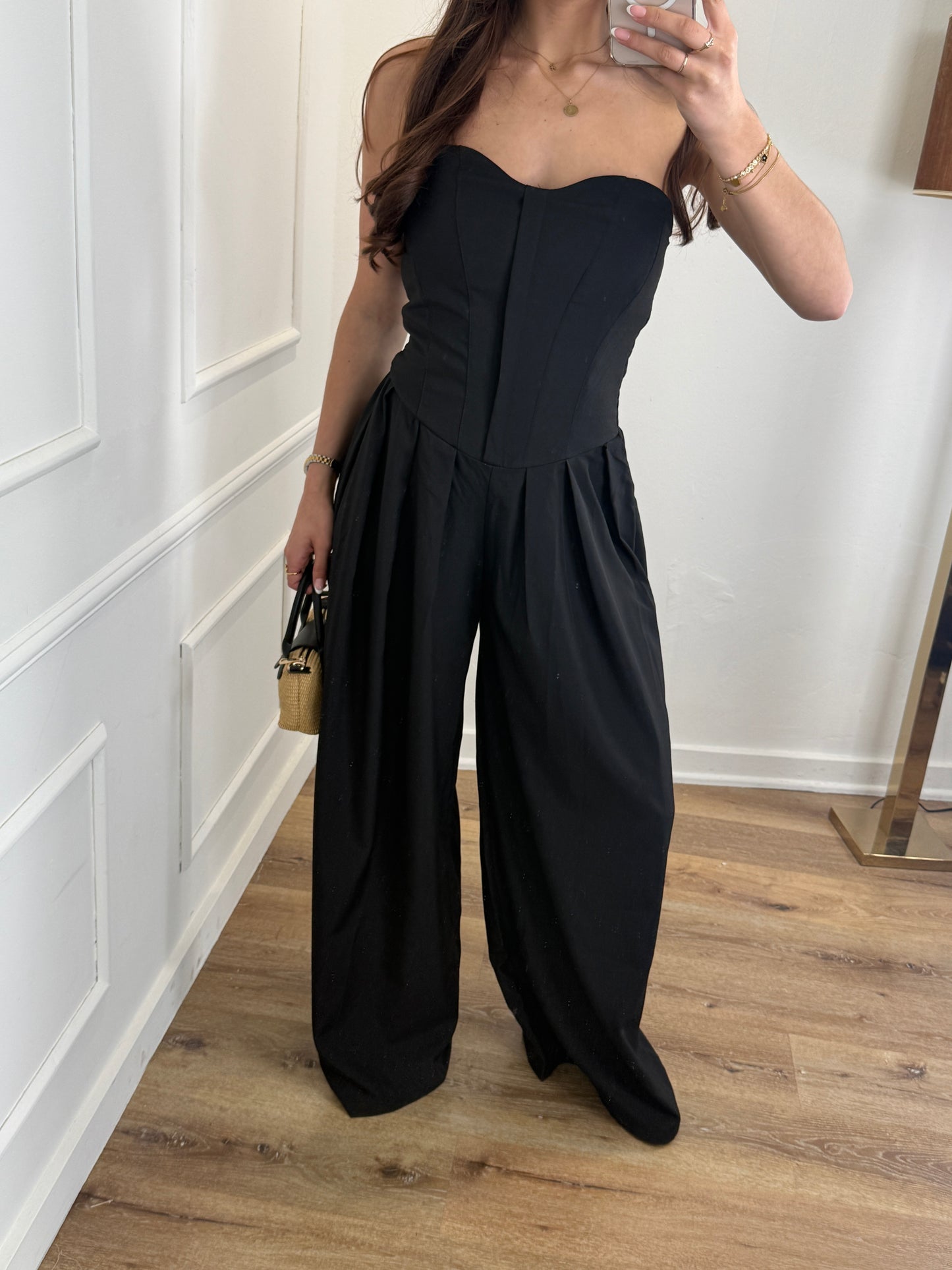 Ellie jumpsuit zwart