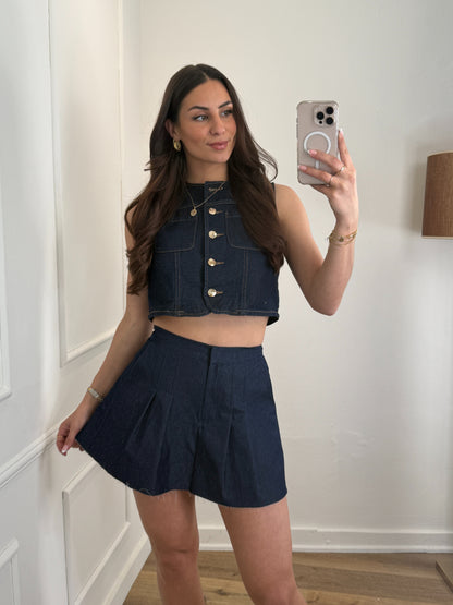 Amy plooien skort
