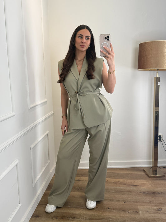 Senna pantalon - olive