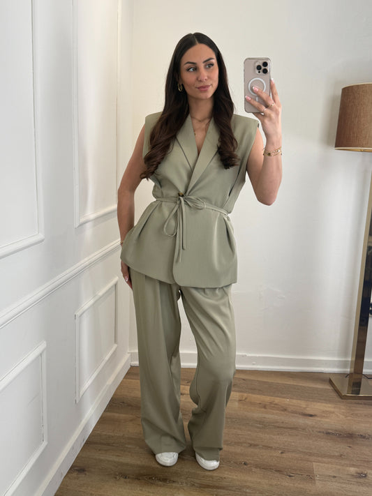 Senna pantalon - olive