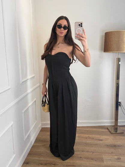Ellie jumpsuit zwart