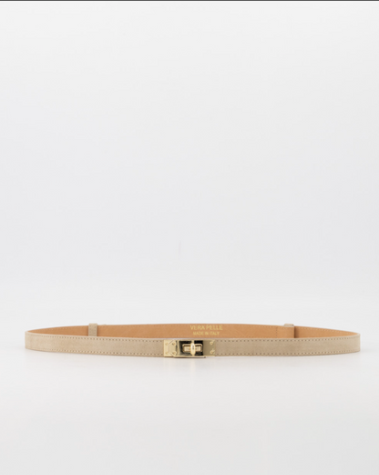 Verstelbare Riem Suede Zand