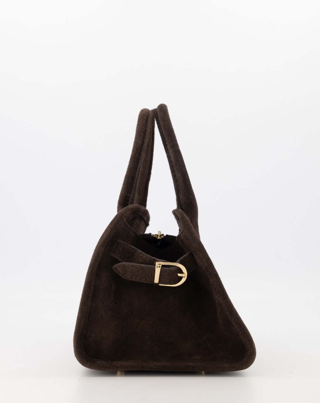 Olivia leren tas - donkerbruin