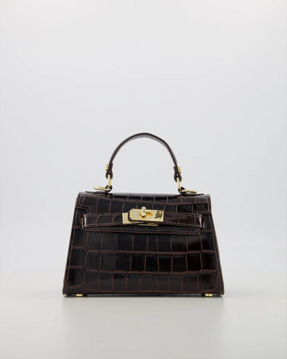 Grace Tas Croco Zwart