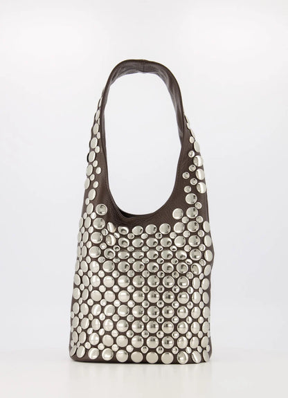 IZZY STUDS TAS DONKERBRUIN