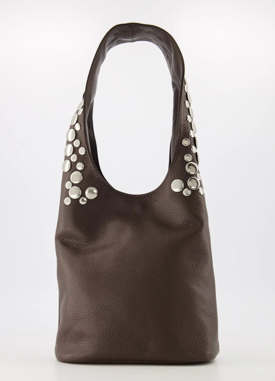 IZZY STUDS TAS DONKERBRUIN