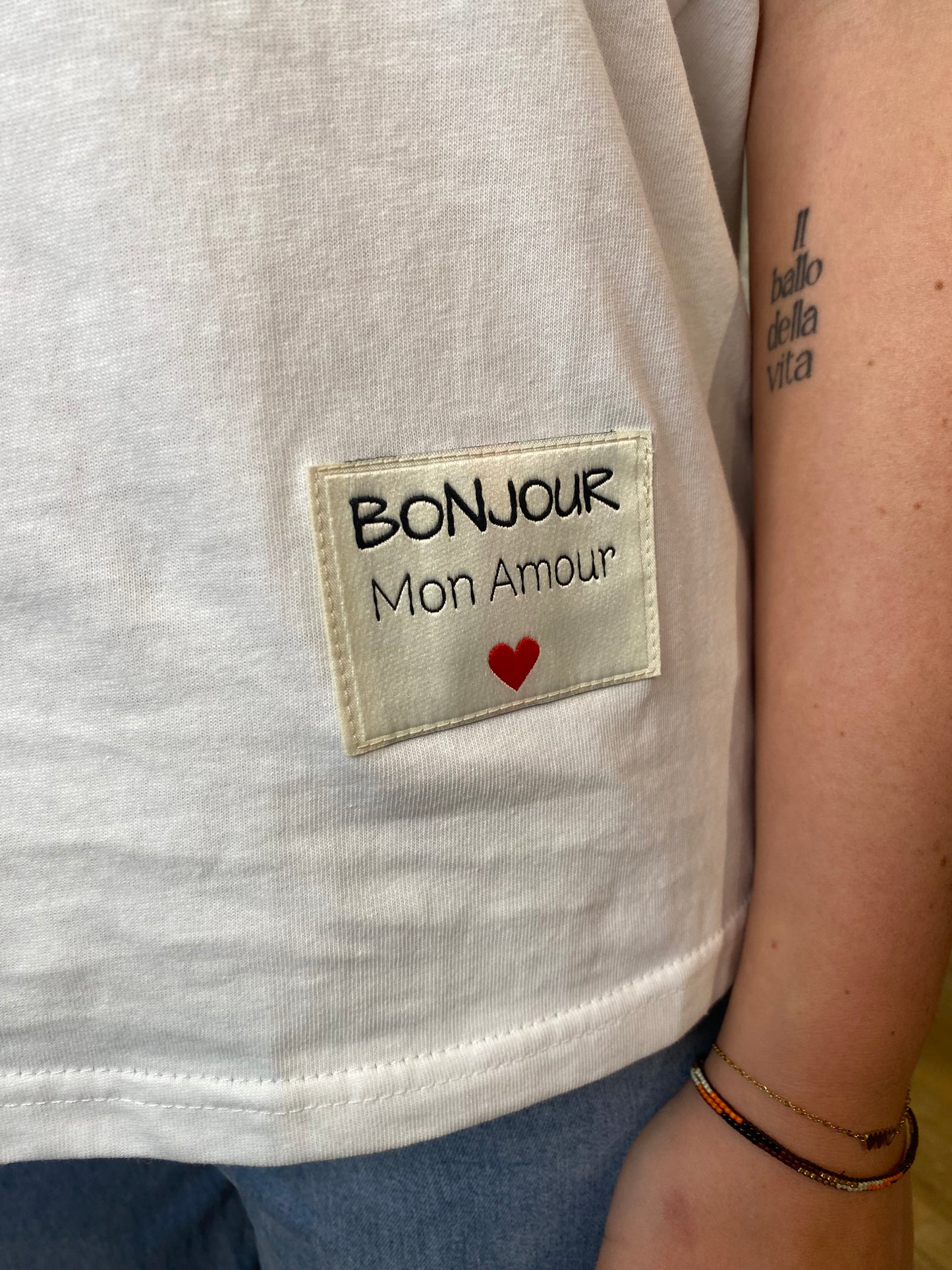 Bonjour T-shirt 1302