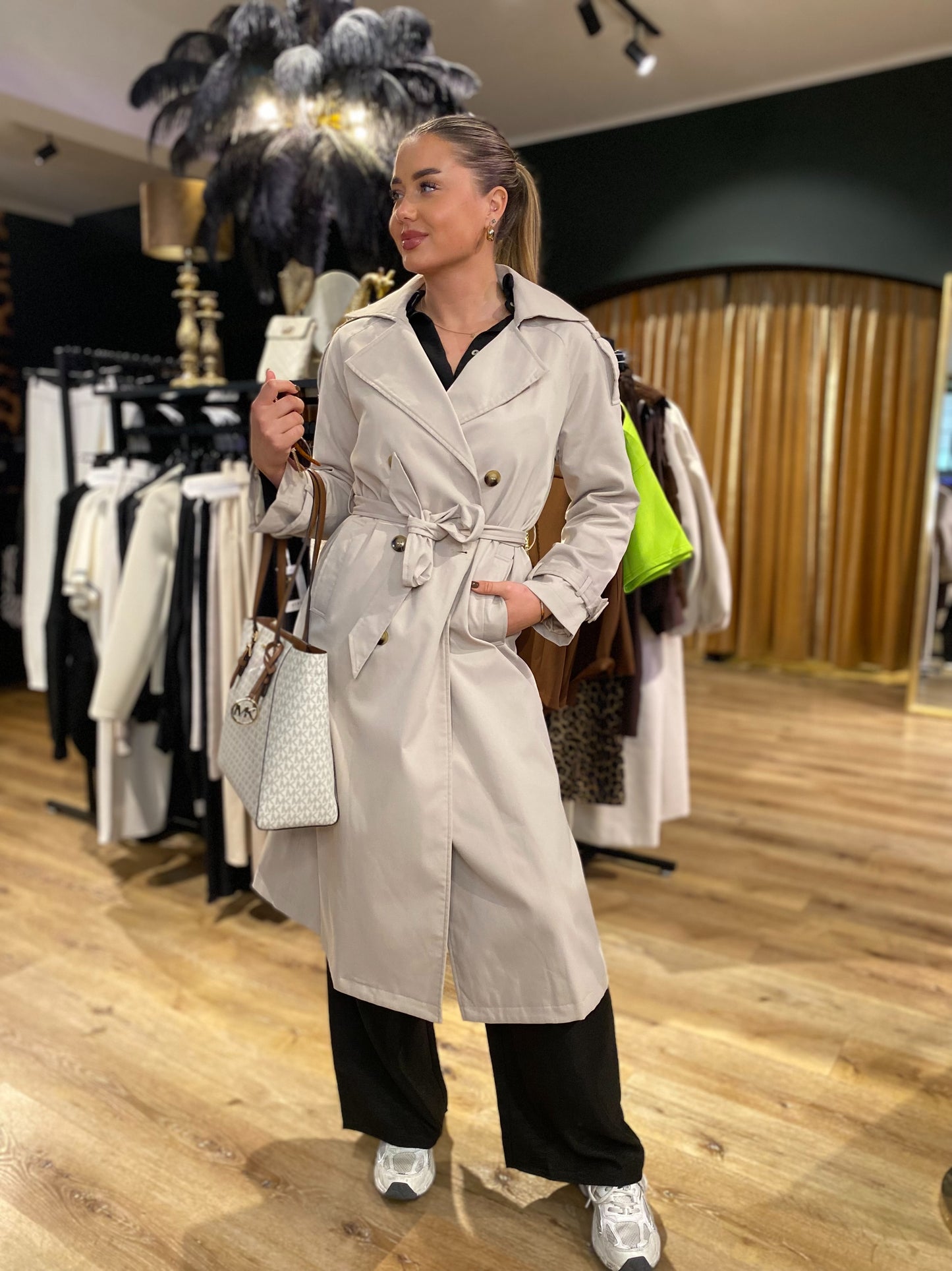 Lize Trenchcoat Beige