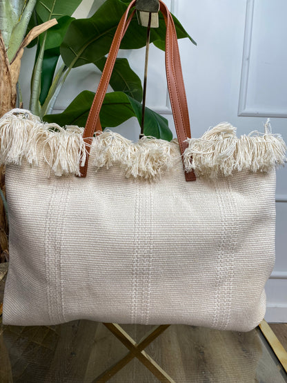 The Tote Bag Beige