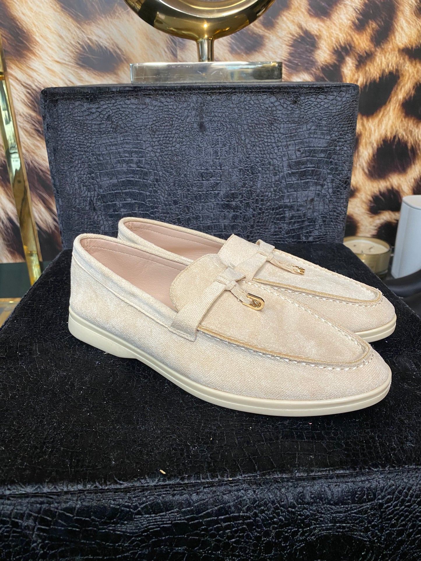 Anne Loafers Beige