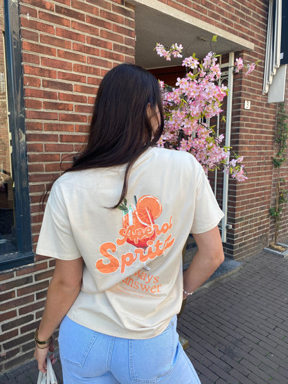 Aperol Spritz T-shirt Beige