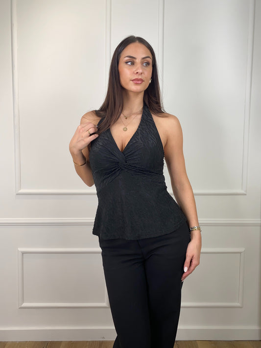 ELLA TOP BLACK